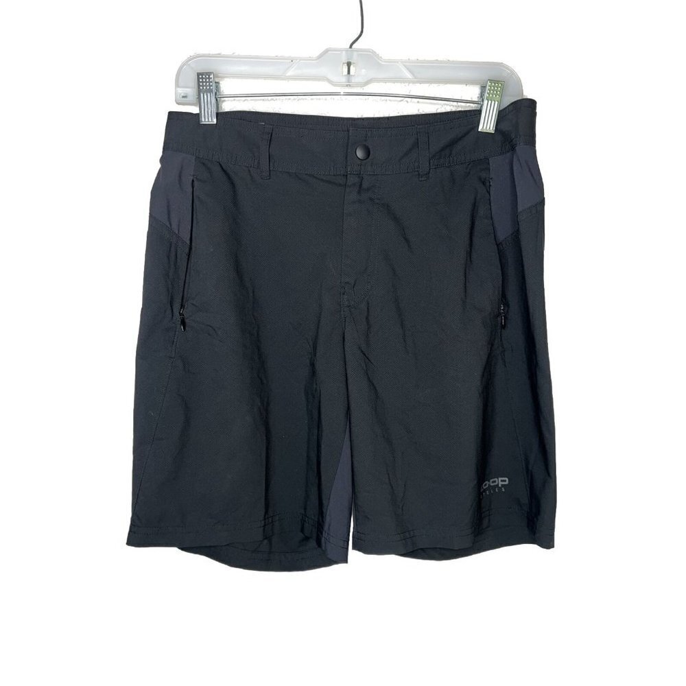 Co-Op Cycles Women’s Black Nylon Spandex Lightweight Cycling Shorts Medium Z